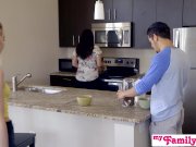 Bratty Sis Gets Cock And Cum In Kitchen! - My Family Pies S4:E5 2/16