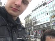 HUNT4K. Boy watches girlfriend nailed on couch for fat stack of cash 2/16