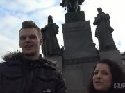 HUNT4K. Boy watches girlfriend nailed on couch for fat stack of cash 5/16