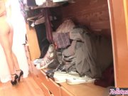 Twistys - Hot blonde Heather Vandeven films her self changing 1/16