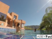 Behind the scenes fun with Abigail Mac 13/16