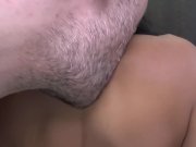 Monster Facial Covers Petite Hottie with Big Tits! 7/16