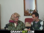 He fucks lonely 60 years old blonde granny neighbor 7/16