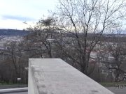 HUNT4K. Dude unwilliingly let GF ride man's cock in front of him 1/16