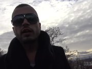 HUNT4K. Dude unwilliingly let GF ride man's cock in front of him 4/16