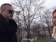 HUNT4K. Dude unwilliingly let GF ride man's cock in front of him 7/16