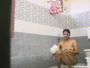 Indian Bhabhi Amrita Taking Shower 7/16