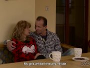 DADDY4K. Woman catches old boyfriend fucking her pretty daughters 1/16