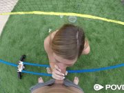 POVD BADMINTON gets athletic pussy wet - POV FUCK 2/16