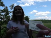 Public Agent Small boobed cutie fucks in woods 5/16