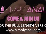 Anal fucking for oiled up European babe 16/16