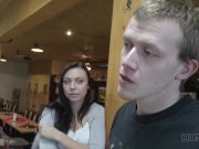 HUNT4K. Shy teen copulates with man in bar while boyfriend is around 3/16