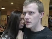 HUNT4K. Shy teen copulates with man in bar while boyfriend is around 4/16