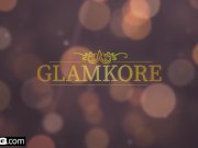 Glamkore - Czech Blonde with big tits has a dp threesome 1/16