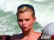 Blonde Tarra White interracial threesome 3/16