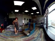 Beautiful amateur girls dancing and teasing in this exclusive VR video 3/16