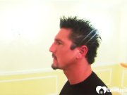 Sexy babe with fake tits gets a shaft 1/16