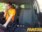 Fake Driving School Busty curvy learners horny blowjob and fucks to orgasm 3/16