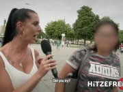 HITZEFREI German MILF Bonny Devil finds herself a big cock to fuck 1/16