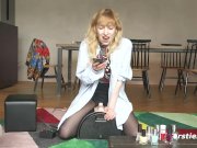 5 Sexy Amateur Babes Taking Turns on the Sybian 6/16