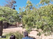 Real MILFs - Tiffany Brookes POV dick sucking in public 3/16