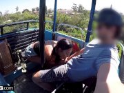 Real MILFs - Tiffany Brookes POV dick sucking in public 5/16