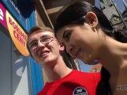 HUNT4K. Rich guy picked up teen Madelina Dee not afraid of her BF 3/16