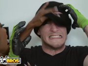 BANGBROS - Diamond Jackson Protects Her Home From Burglar, Brick Danger 5/16