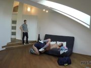 HUNT4K. Buddy nicely fucks boy's attractive girlfriend for money 14/16