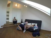 HUNT4K. Buddy nicely fucks boy's attractive girlfriend for money 15/16