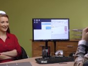 LOAN4K. Busty redhead pays with sex for development of her business 5/16