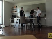 PASCALSSUBSLUTS - Busty Barbara Bieber gagging on dom cock 5/16