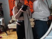 Riding his Cock Hard While Working Vibrator on her Clit 10/16