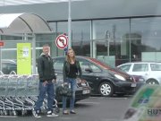 HUNT4K. Beauty fucked hard in car while BF received stack of cash 3/16