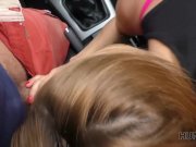 HUNT4K. Beauty fucked hard in car while BF received stack of cash 8/16