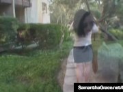 Samantha Grace Masturbates In Cuban Heeled Stockings! 12/16