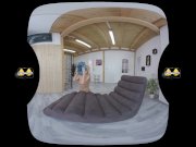 Blonde MILF covers herself in piss - VR Porn 14/16