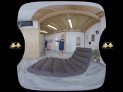 Blonde MILF covers herself in piss - VR Porn 4/16