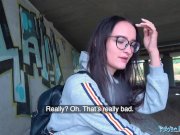 Public Agent Hot Czech body fucked under public bridge after sucking cock 2/16