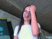 Public Agent Hot Czech body fucked under public bridge after sucking cock 7/16