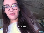 Public Agent Hot Czech body fucked under public bridge after sucking cock 9/16