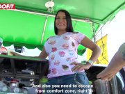 Horny Brunette has her Holes Filled #LETSDOEIT 6/16