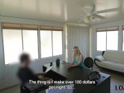 LOAN4K. Loan agent offers his help in exchange for passionate sex 3/16