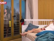 Stepson Anal Bangs Hardcore his Mother with Sis on the Balcony 8/16