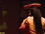 lesbian uniform chicks on public stage 4/16