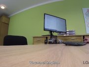 LOAN4K. Teen office worker gets new experience having sex for cash 1/16