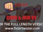 Big titted blonde orgasms HARD while fisted - Lesbian Fisting 15/16