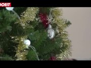 Christmas Gifting for Horny Couple means Hot Threesome 2/16