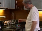 OLD4K. Sensual sex is how old husband and young wife begin new day 3/16