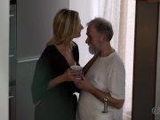 OLD4K. Sensual sex is how old husband and young wife begin new day 4/16